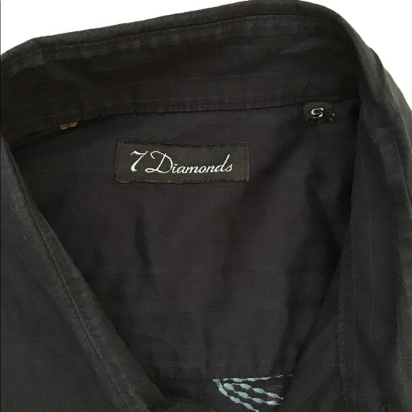 7 Diamonds Men’s Shirt - Picture 6 of 8